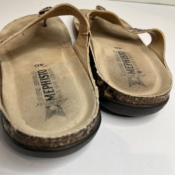 Mephisto | Snakeskin Sandals - Picture 3 of 5
